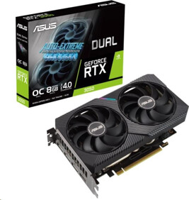Asus Dual GeForce RTX 3050 V2 OC Edition 8GB GDDR6 90YV0GH6-M0NA00