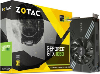 Zotac GeForce GTX 1060 3GB DDR5, ZT-P10610A-10L