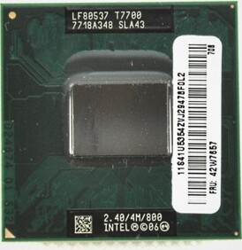 Intel Core2 Duo T7700