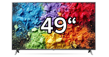 Najlepšie televízory 48-49 palcov (123 cm)