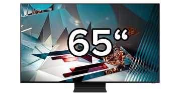 Najlepšie televízory 65 palcov (165 cm)