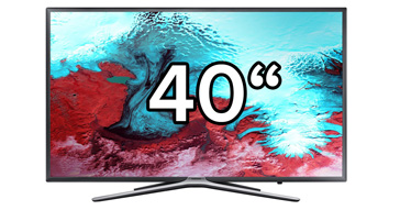 Najlepšie televízory 40 palcov (100 cm)