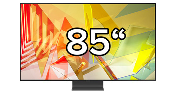 Najlepšie televízory 85 palcov (216 cm) a viac